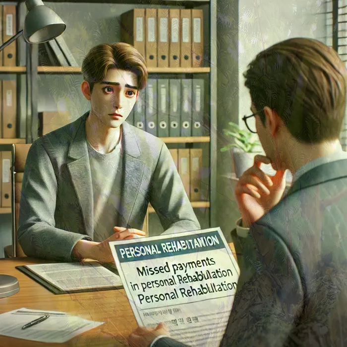 개인파산과 비교